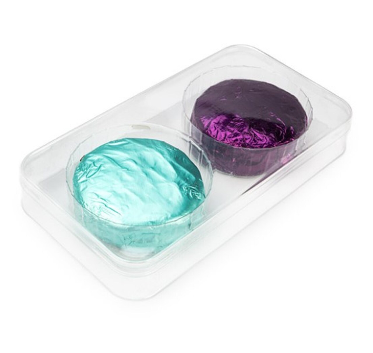 Round Cookie Tackle Box 2 Cavity 2 11/16" x 11/16" x 5" 25 pack CTBS21O